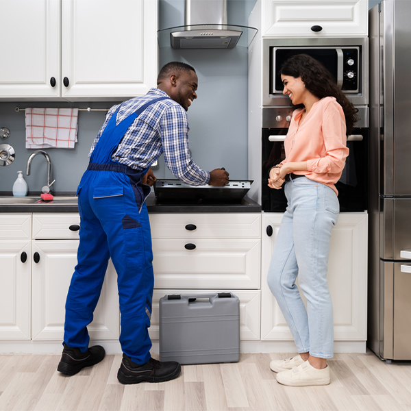 can you provide an estimate for cooktop repair before beginning any work in Paynesville